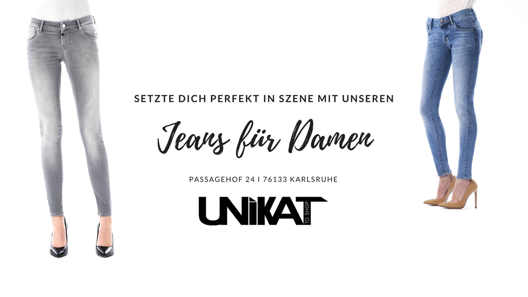 Jeans für Damen im Unikat Store Karlsruhe