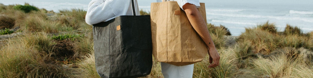 Out of the Woods: Taschen & Rucksäcke aus waschbarem Papier