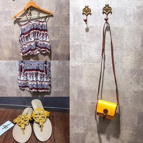 Endlich zeigt sich der Sommer auch mal, passend dazu natürlich ein Outfit für euch Mädels ??