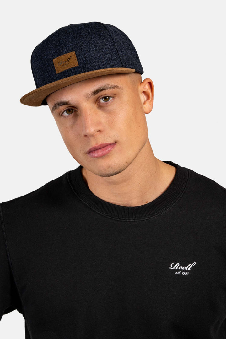 Suede Cap Blue Speckle