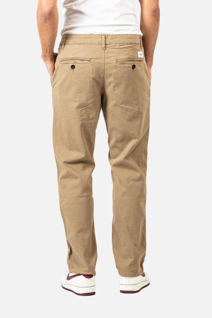 Regular Flex Chino Hose, dark sand