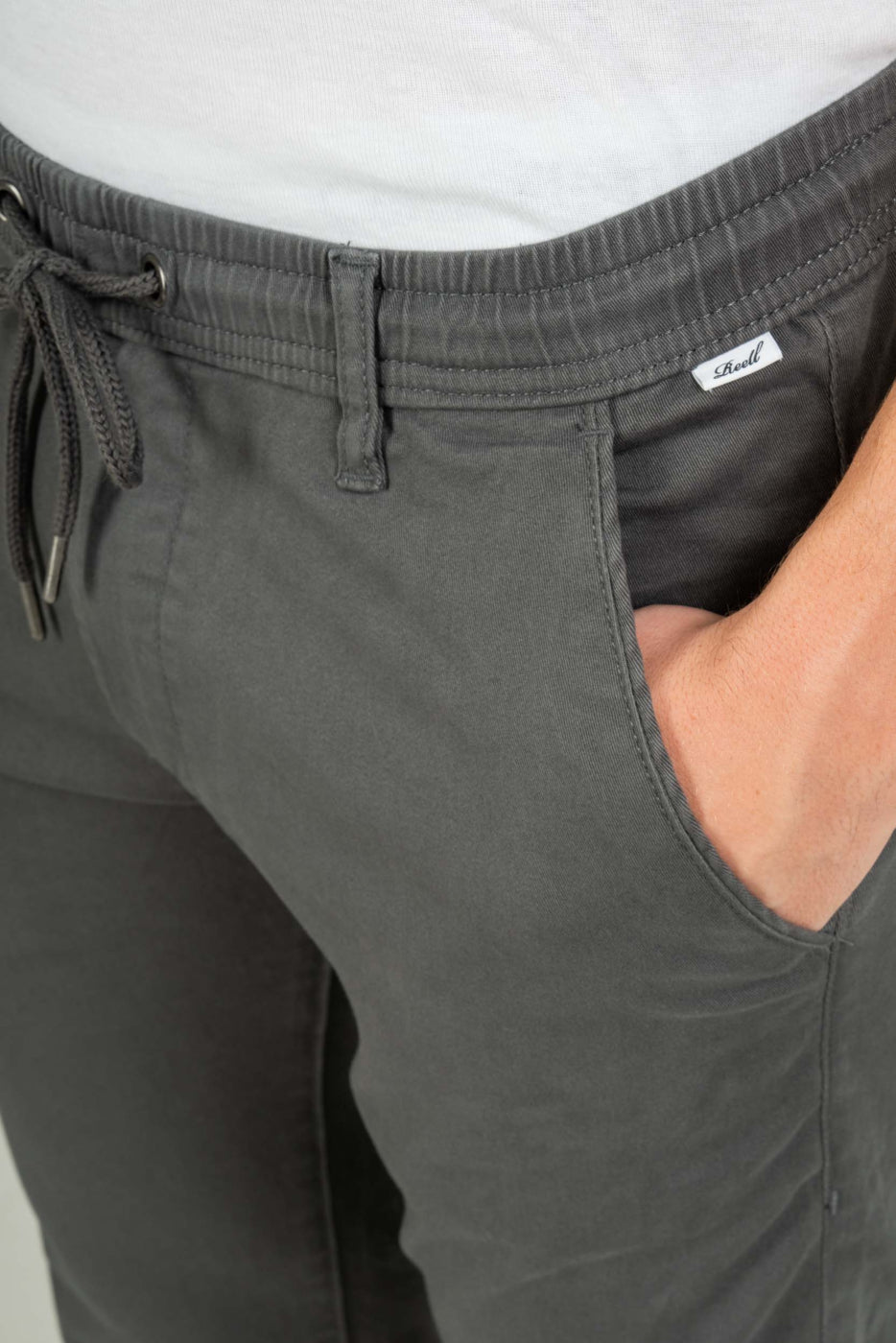 Reflex Easy Jogg-Chino-Pant vulcan grey