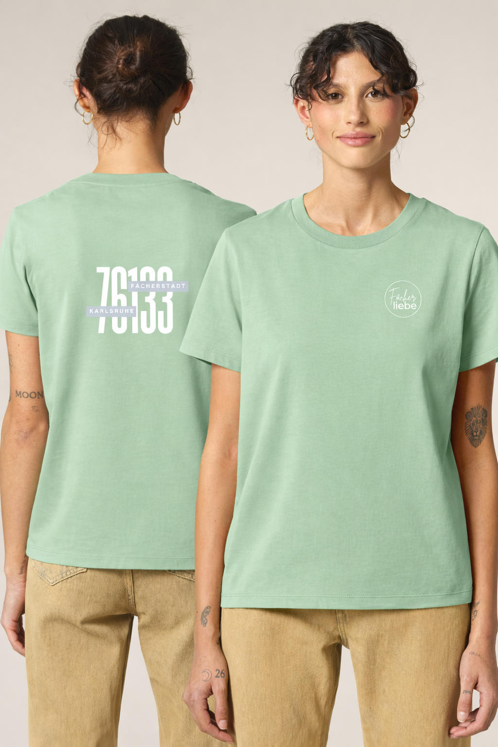 76133 x Fächerliebe Collabo T-Shirt – Limited Edition in vielen Farben erhältlich