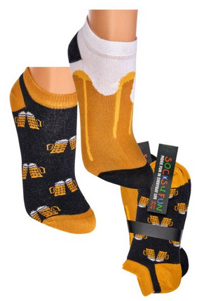 Unisex-Sneaker-Socken mit Bier-Motiv I UNiKAT Store Karlsruhe
