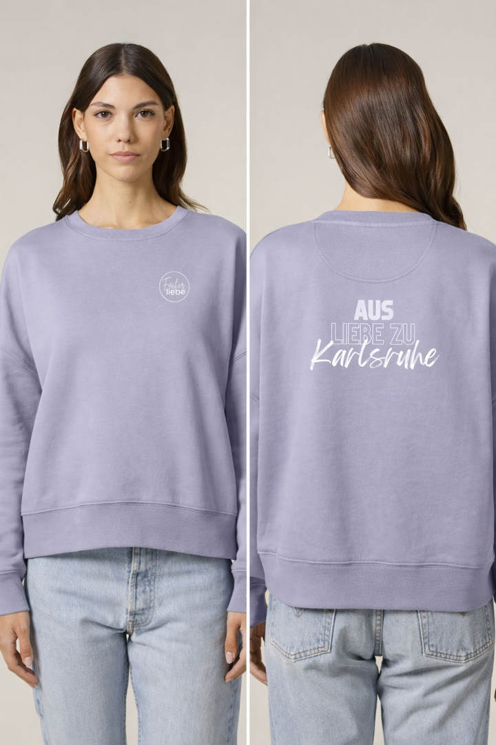 Aus Liebe zu Karlsruhe x Fächerliebe Collabo Sweatshirt – Limited Edition in vielen Farben erhältlich