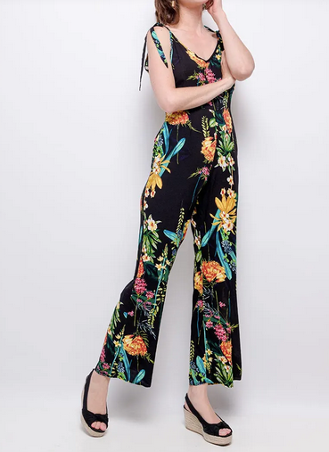 Jumpsuit mit Blumenmuster