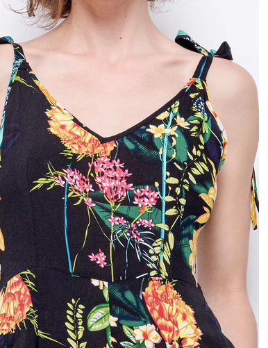 Jumpsuit mit Blumenmuster