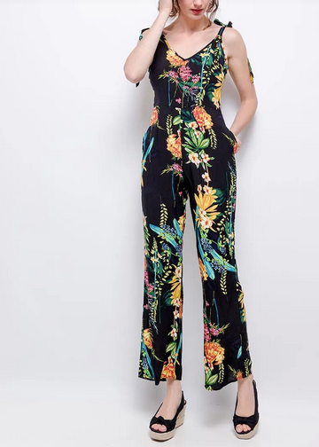 Jumpsuit mit Blumenmuster