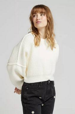 PEDRO – Übergroßer Crop-Strickpullover
