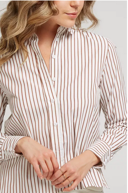 SAMUEL Streifenhemd - forest