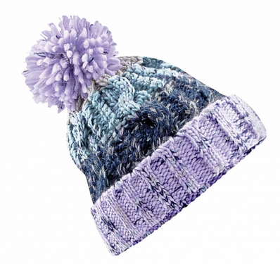 Corkscrew Pom Pom – Strickmütze mit Bommel