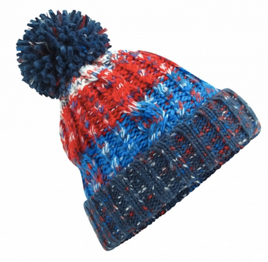 Corkscrew Pom Pom – Strickmütze mit Bommel