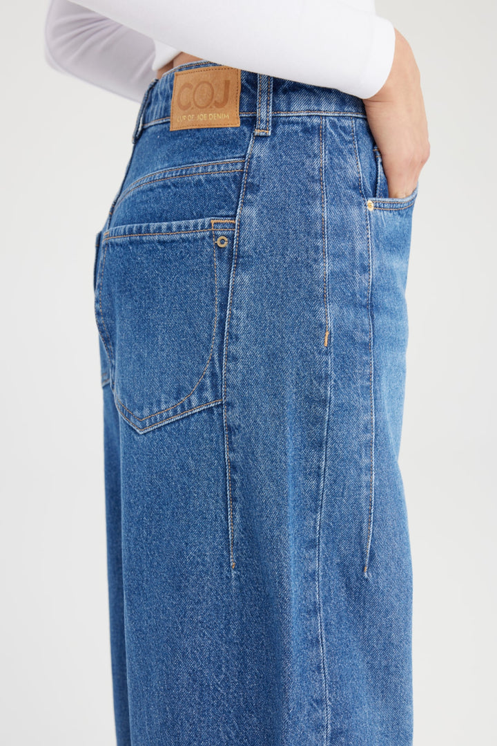 CLARA Mid Waist Jeans, Loose Fit