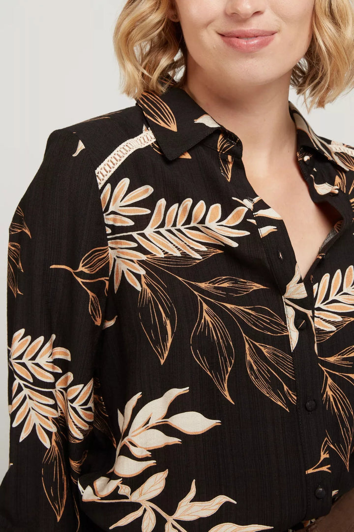 DIMA - Hemdbluse - schwarz