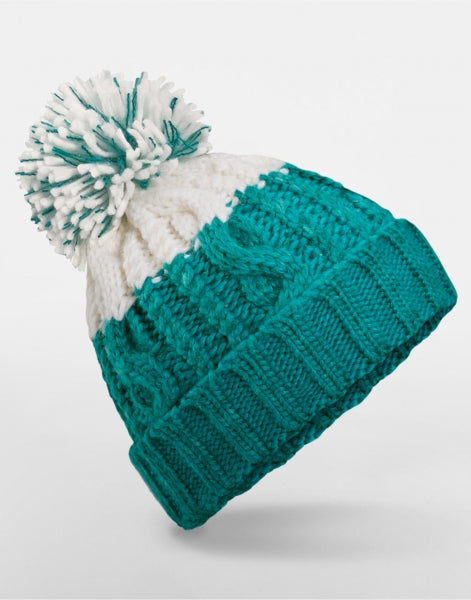APRES BEANIE - Unisex-Strickmütze mit Bommel