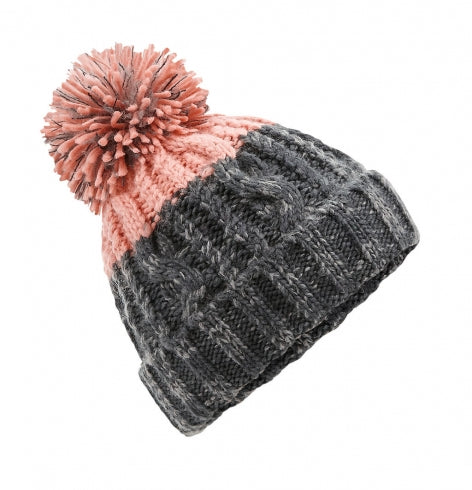 APRES BEANIE - Unisex-Strickmütze mit Bommel