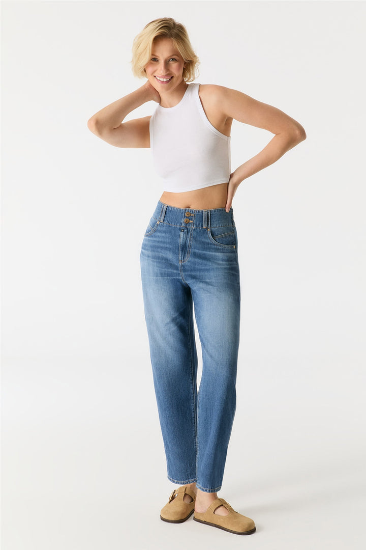 JASMIN Boyfriend Jeans, medium blue