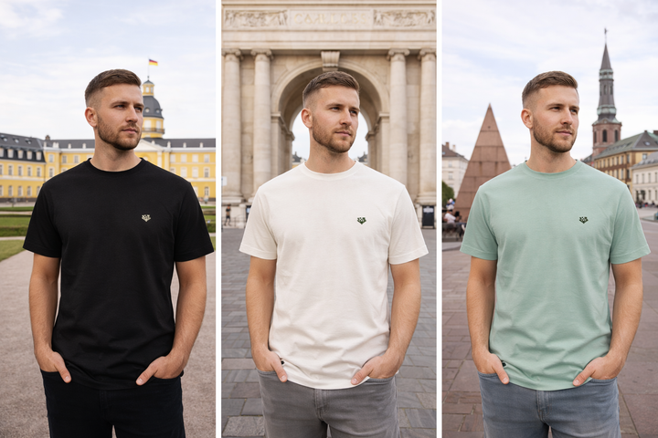 KA UNiKAT Limited Unisex Essential T-Shirt aus Bio-Baumwolle in verschiedenen Farben