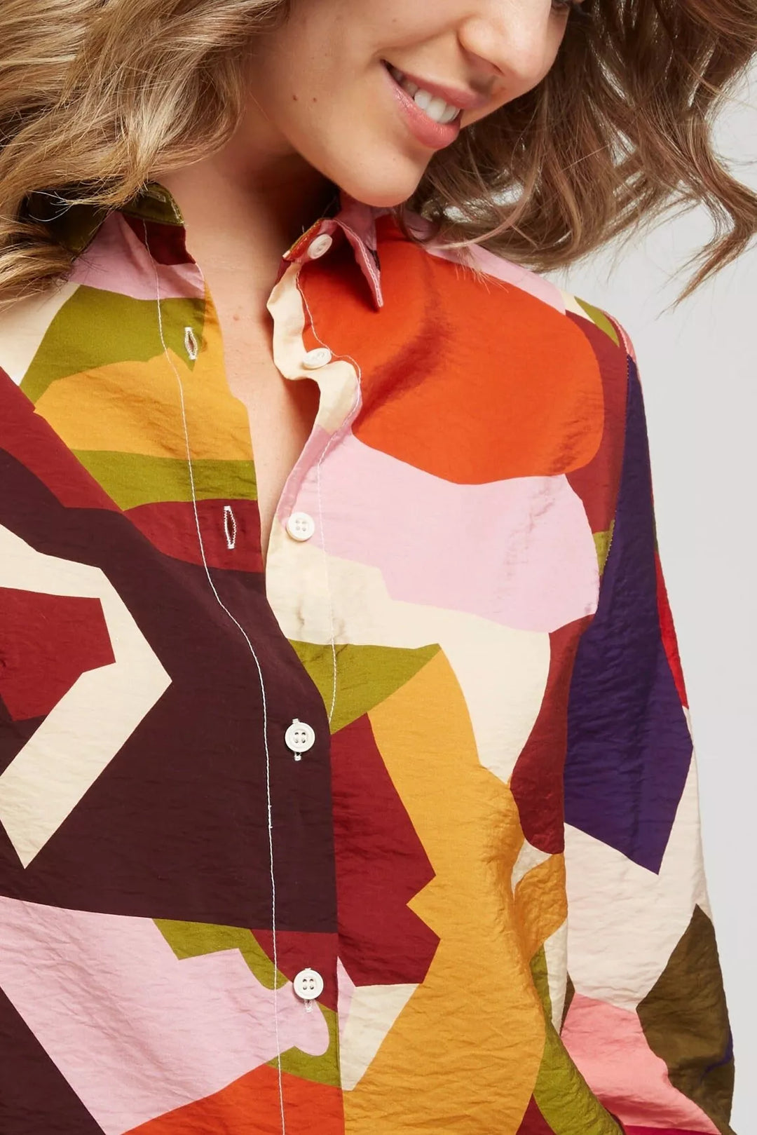 MANU - Hemdbluse - multicolor