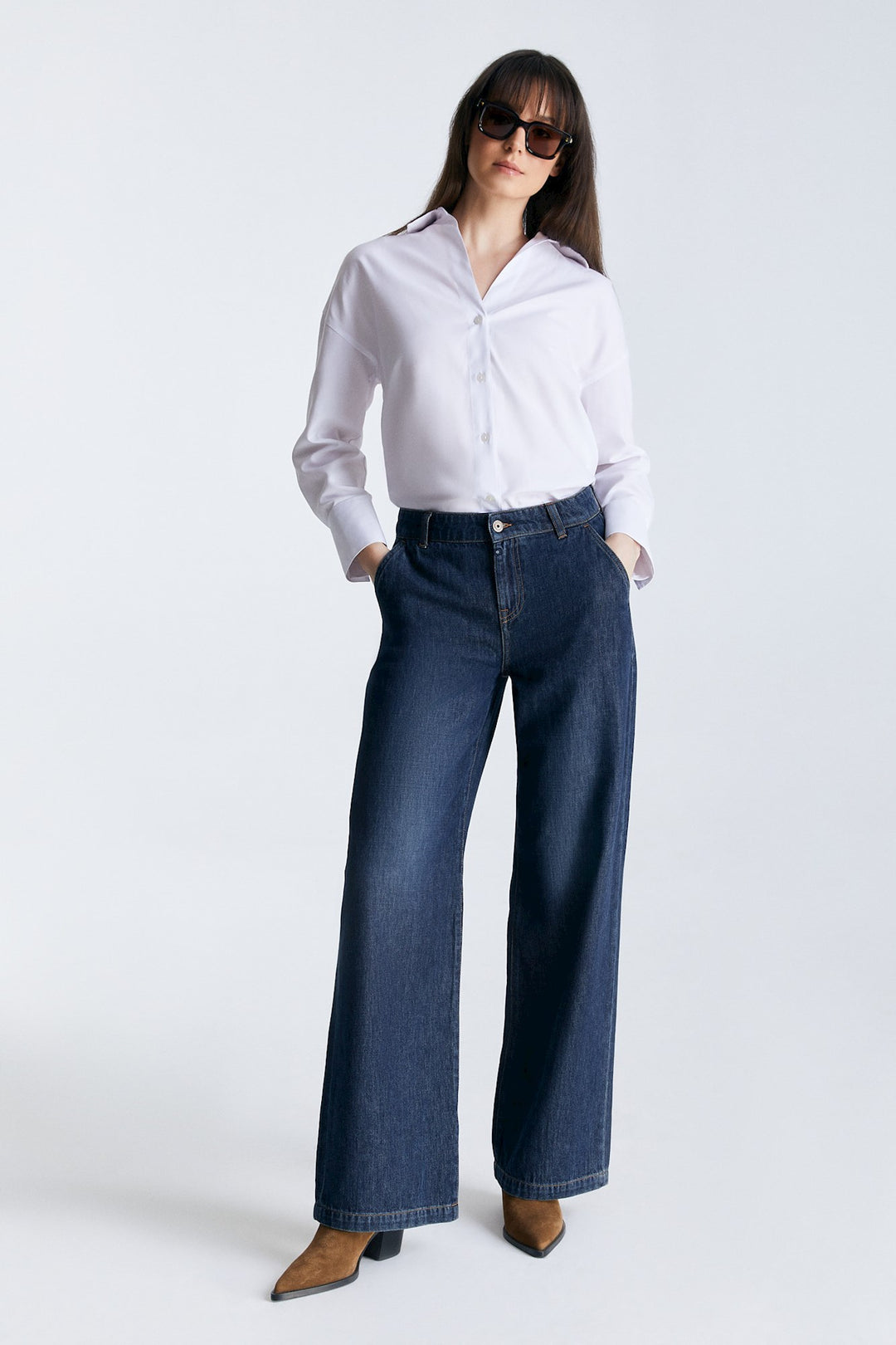 MAXINE High Waist 5 Pocket Jeans