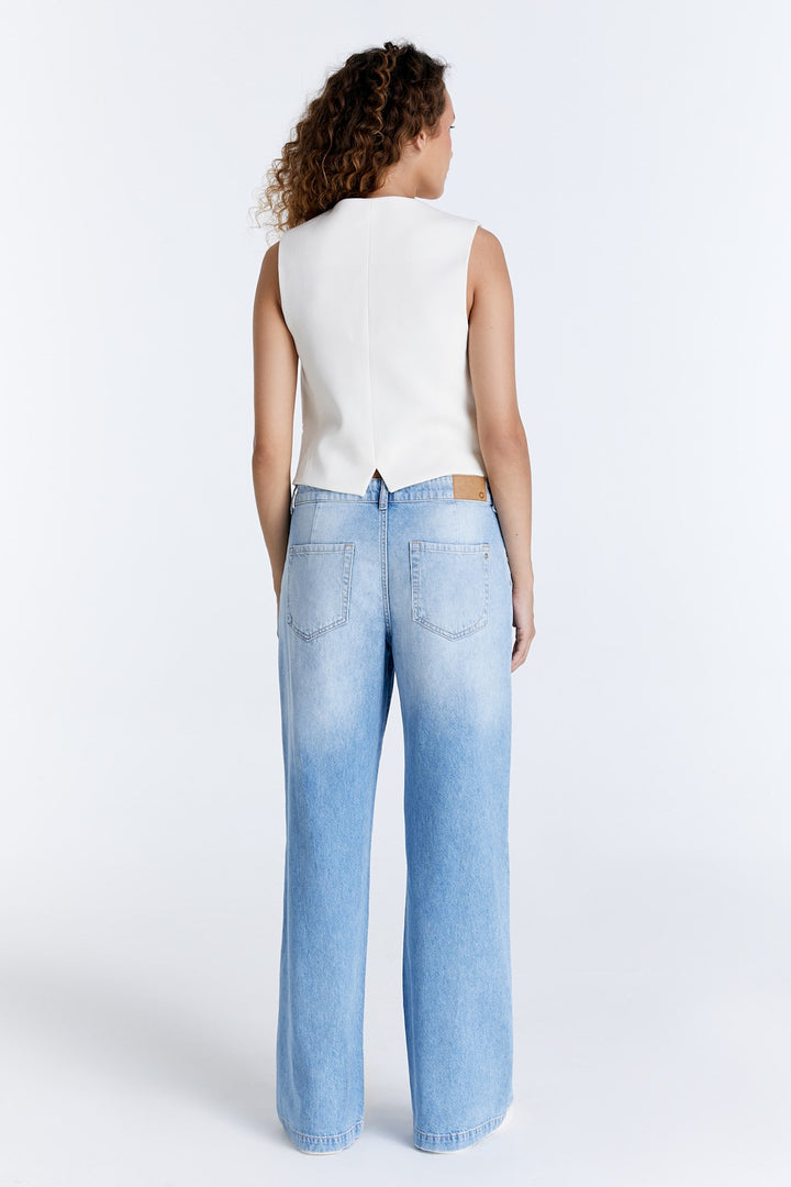 MAXINE High Waist 5 Pocket Jeans