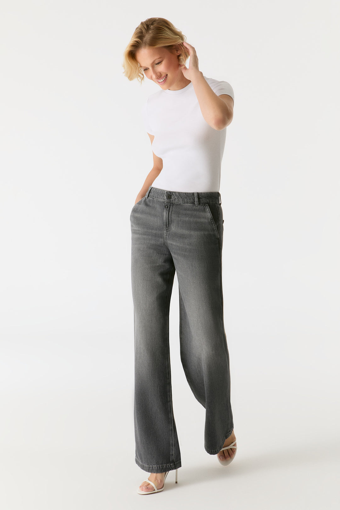 MAXINE High Waist 5 Pocket Jeans