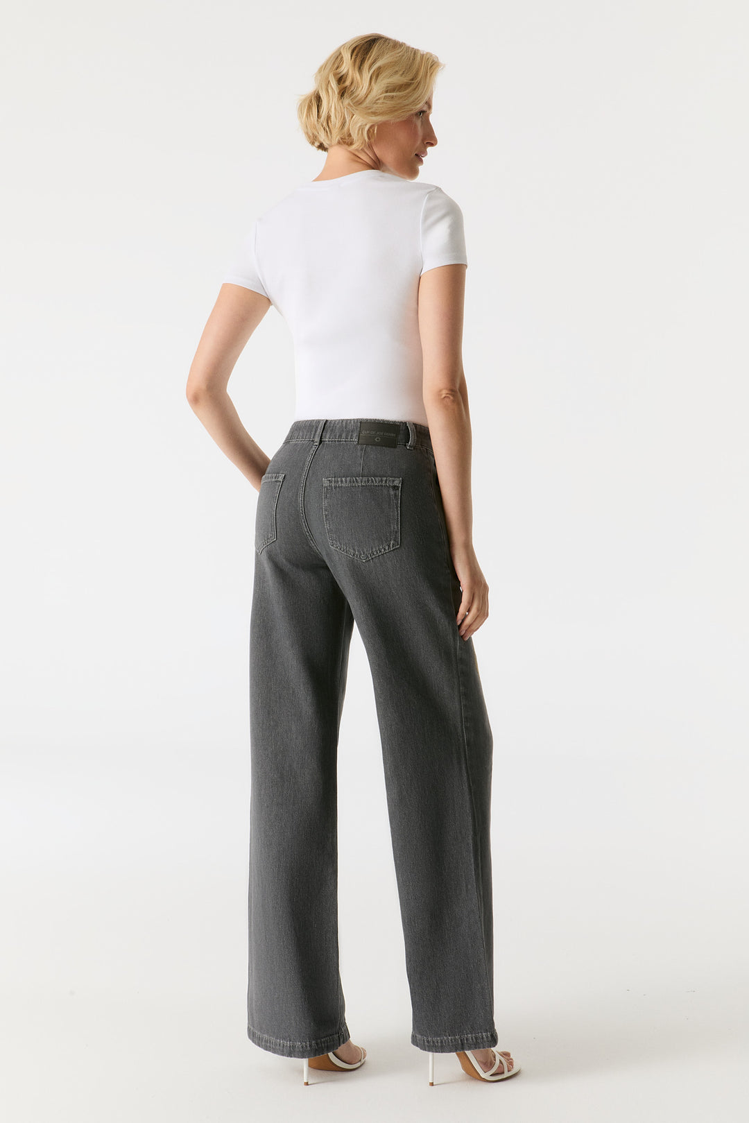 MAXINE High Waist 5 Pocket Jeans smoke grey