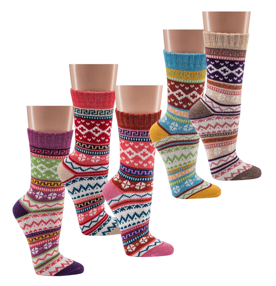 Norweger-Söckchen für Damen, Baumwolle