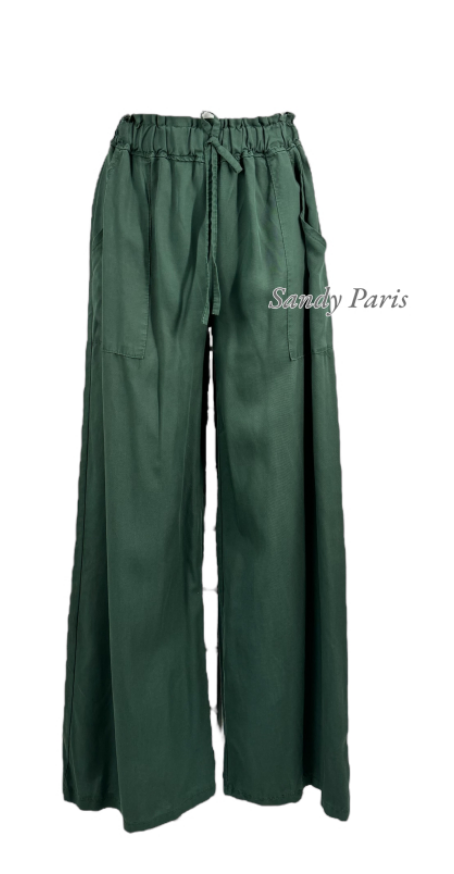 Wide Leg Hose aus TENCEL™ Lyocell