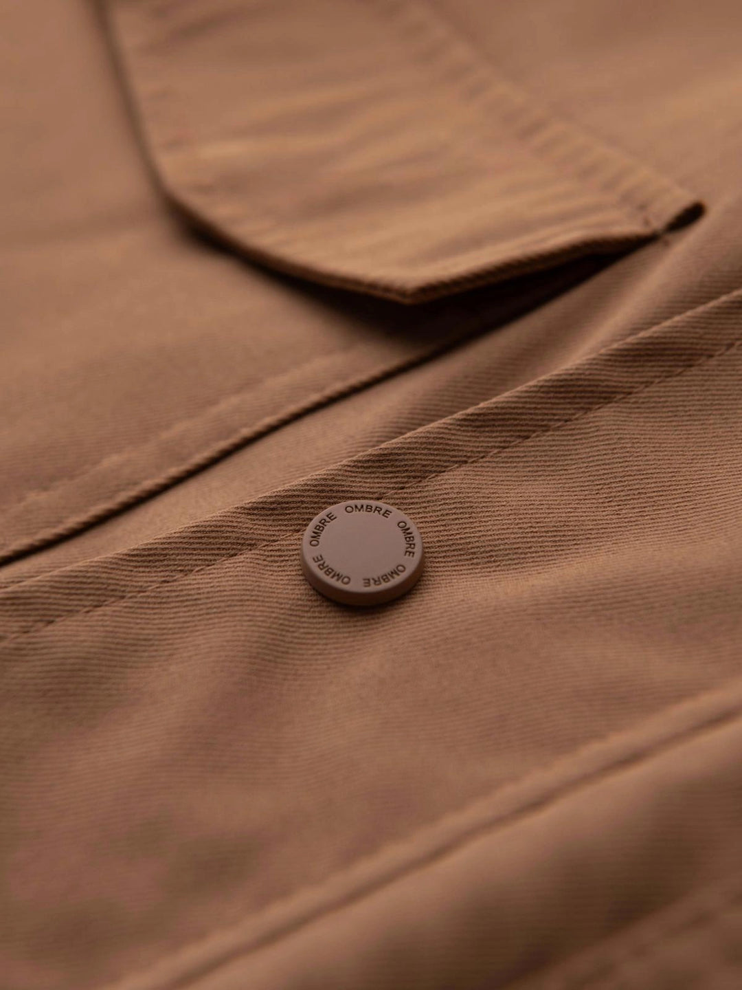 Winterjacke mit Stehkragen - braun