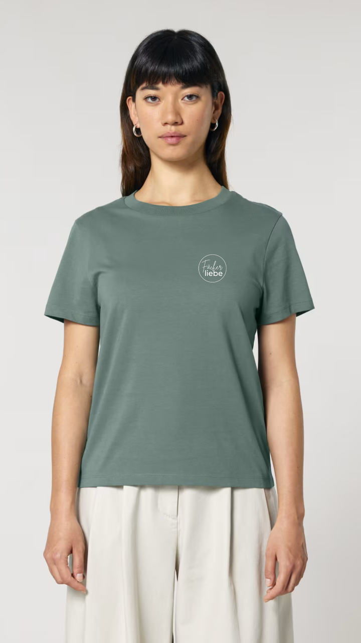 Wo Liebe sich fächert x Fächerliebe Collabo T-Shirt – Limited Edition in vielen Farben erhältlich