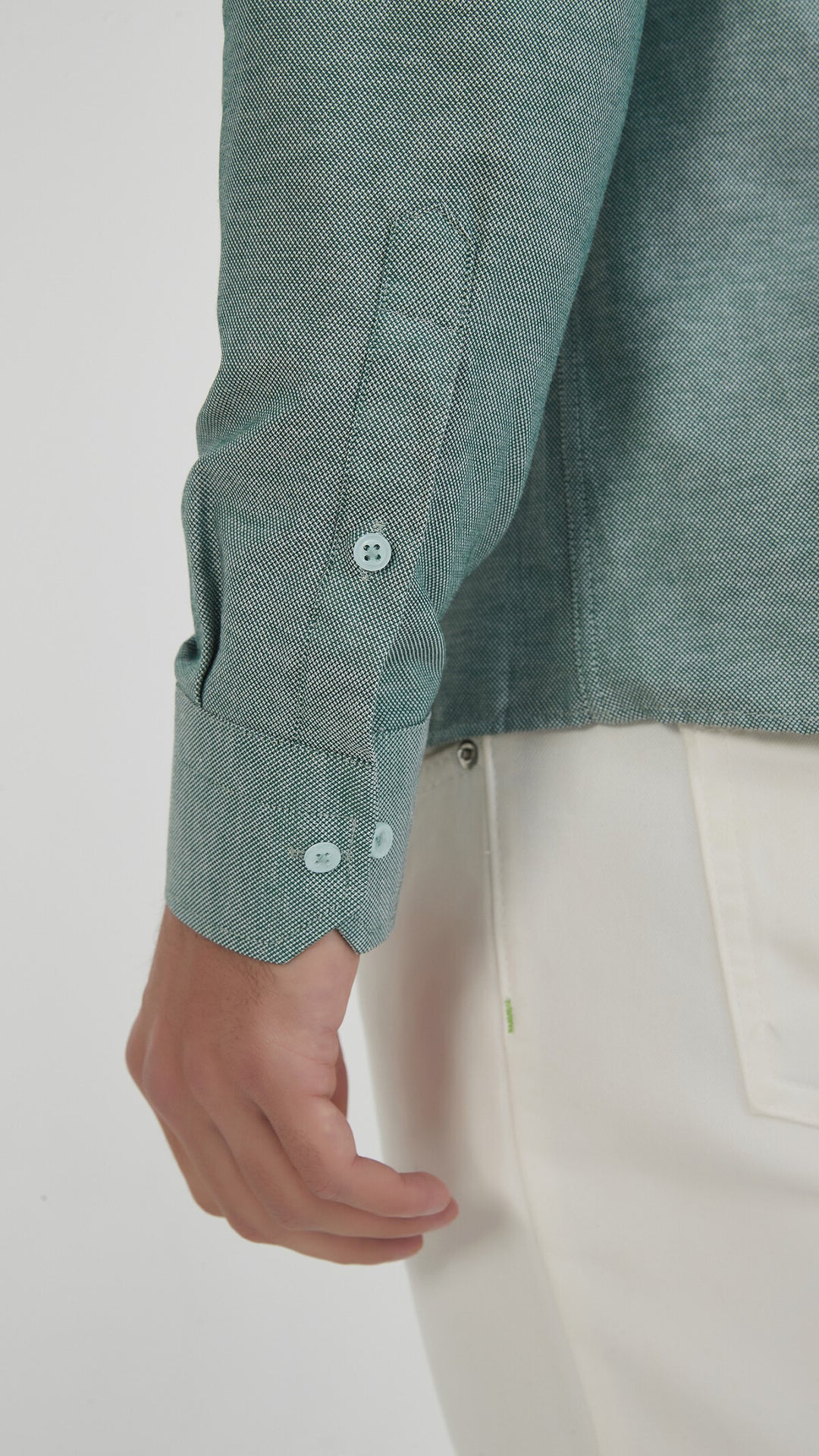 Relaxed Fit Hemd - dunkelbraun/khaki