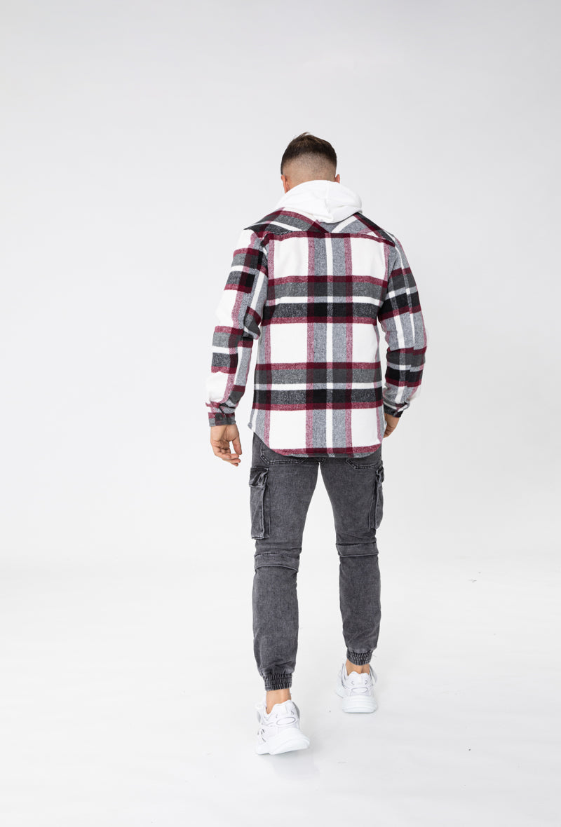 Flannelartiges Holzfäller Hemd