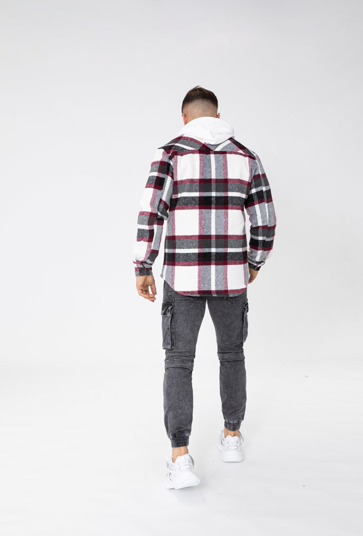 Flannelartiges Holzfäller Hemd