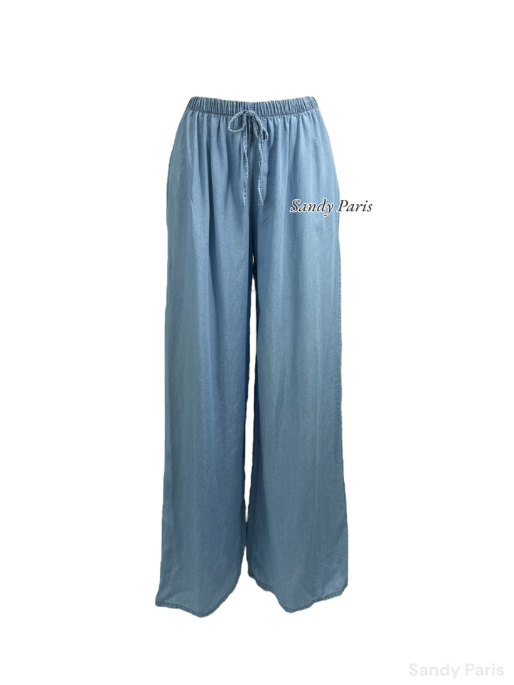 Wide Leg Hose aus TENCEL™ Lyocell
