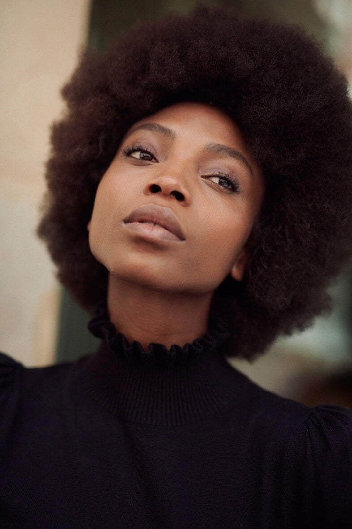 Pullover mit Stehkragen