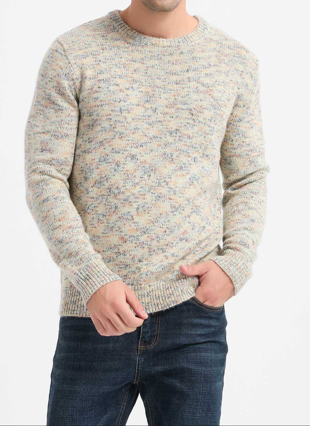 VOLCANE NATURE Rundhals-Pullover