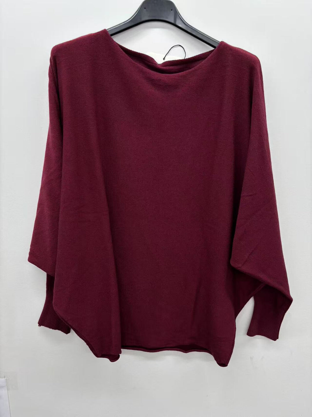 Oversized Pullover mit Fledermausärmeln