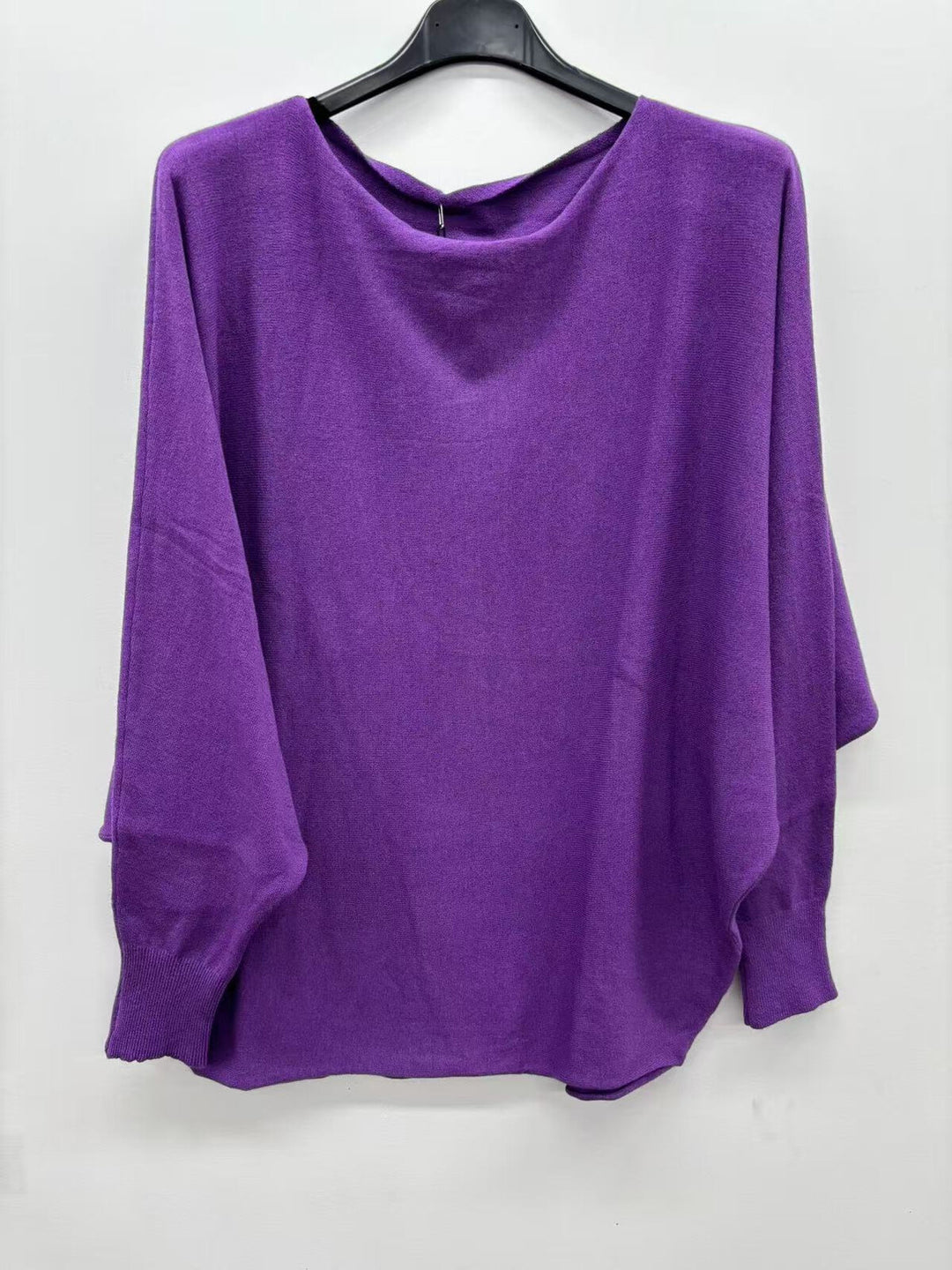 Oversized Pullover mit Fledermausärmeln