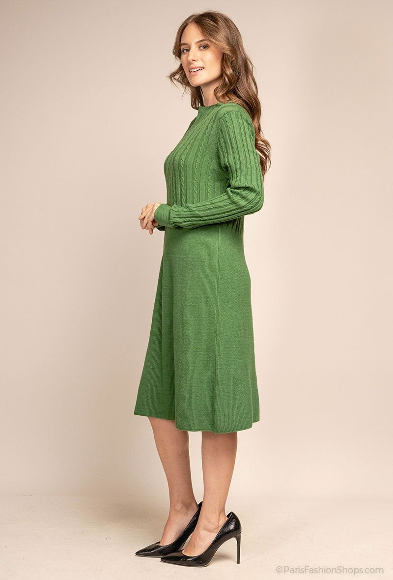 Jerseykleid aus Strick