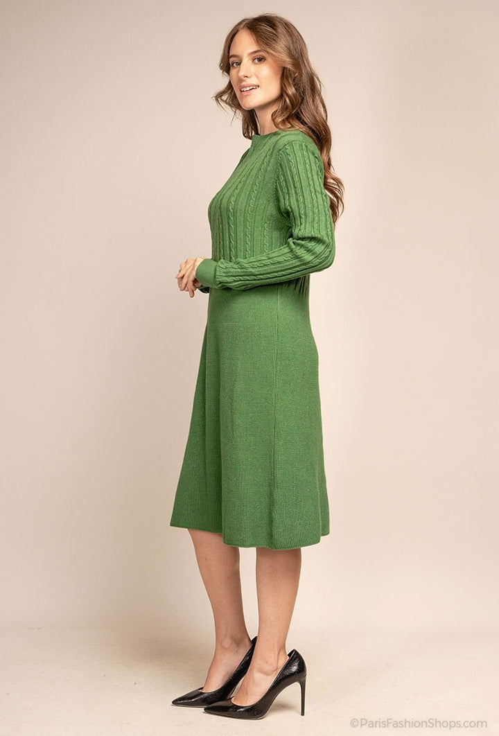 Jerseykleid aus Strick