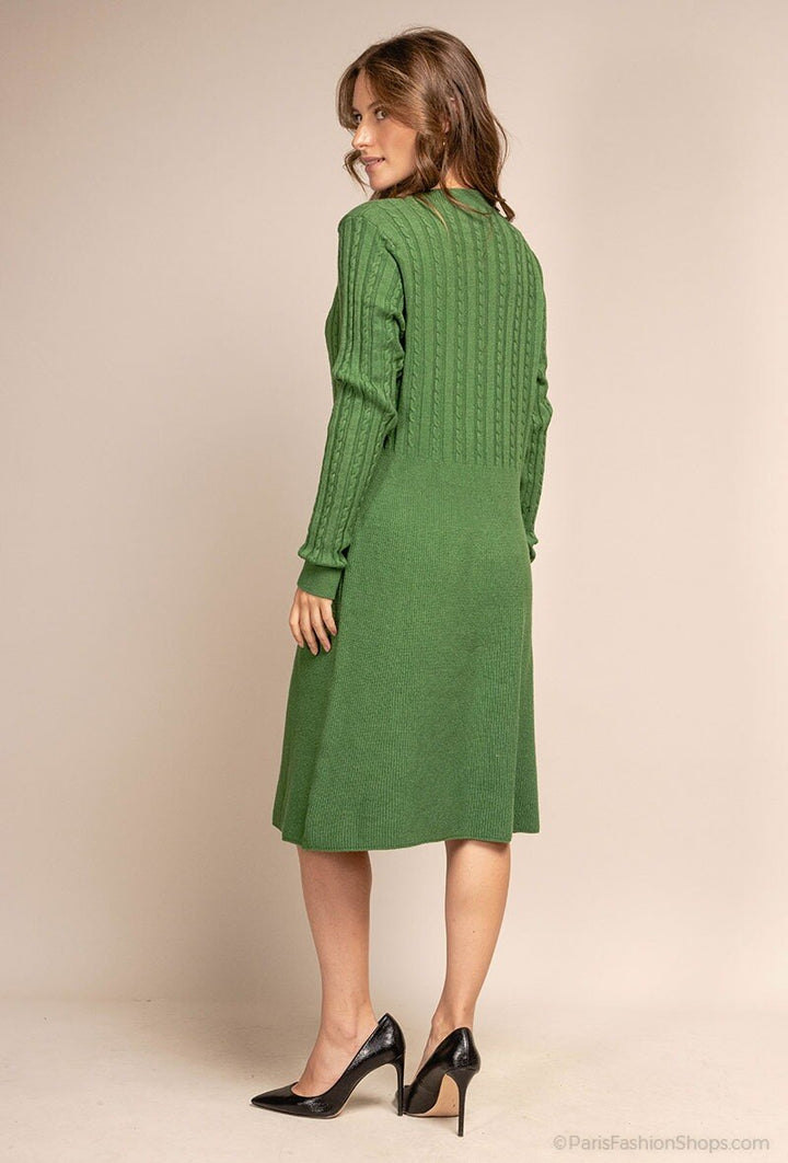 Jerseykleid aus Strick