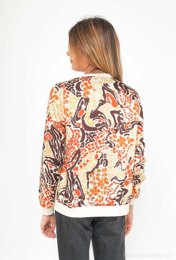 Blousonjacke mit Mandala-Print