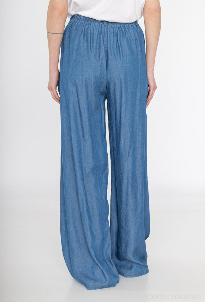 Wide Leg Hose aus TENCEL™ Lyocell