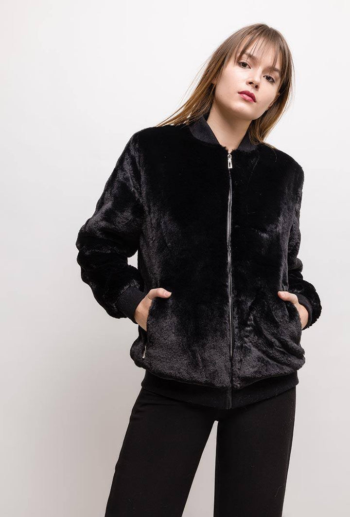 Bomberjacke - schwarz