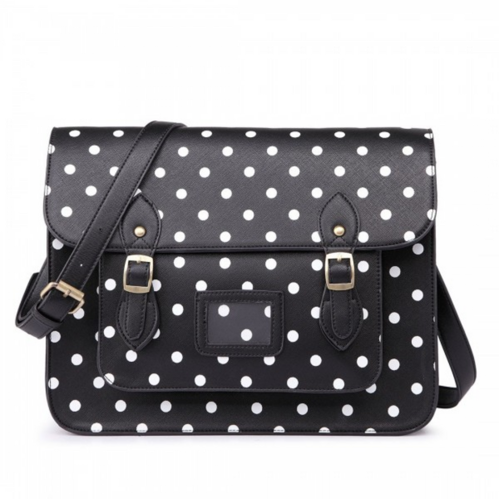 Polka Dots-Umhängetasche schwarz kaufen I UNiKAT Store Karlsruhe