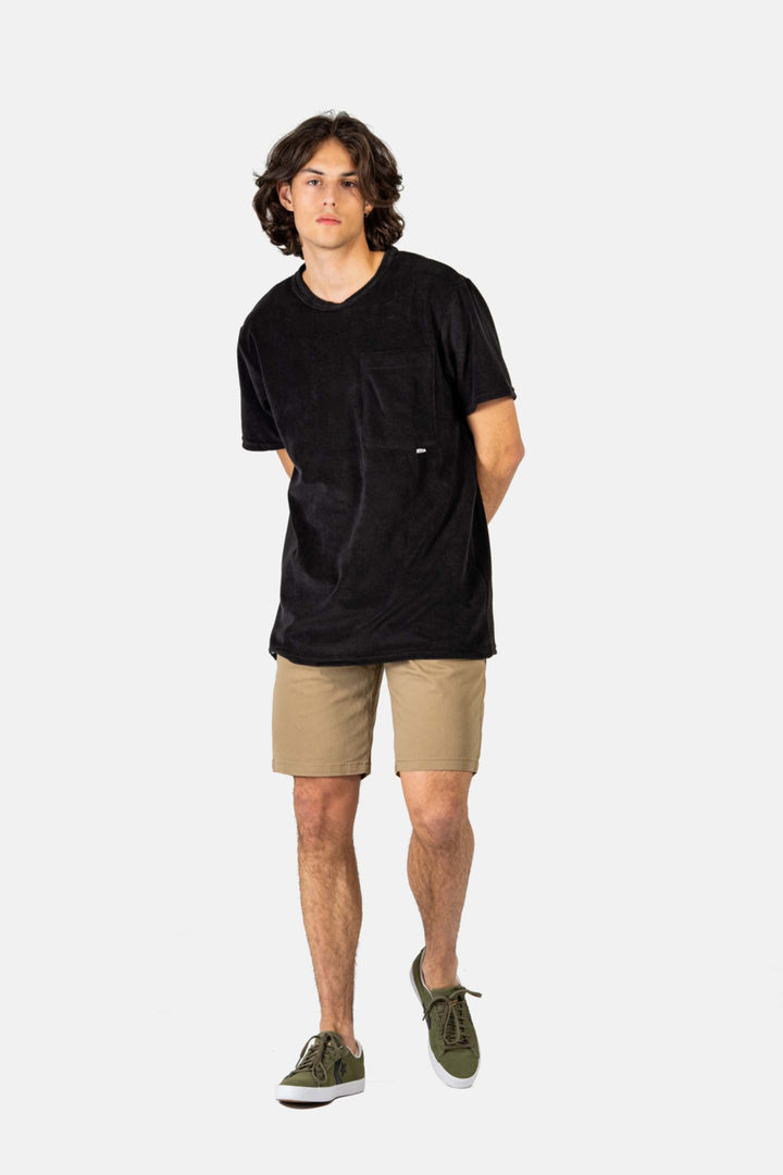 Flex Grip Chino Shorts, Dark Sand