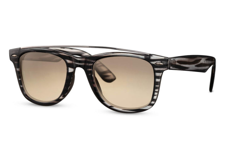Sonnenbrille für Damen, NDL2646, Zebramuster