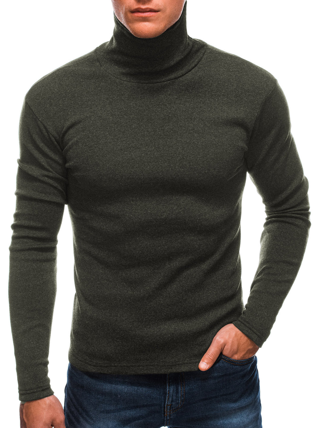 Rollkragen Strickpullover