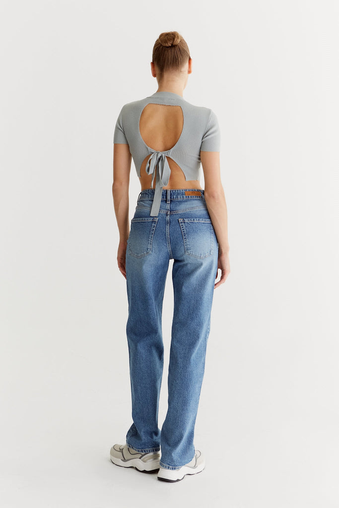 Wide Leg Jeans für Damen C.O.J Sara in blau ❤ UNiKAT Store Karlsruhe